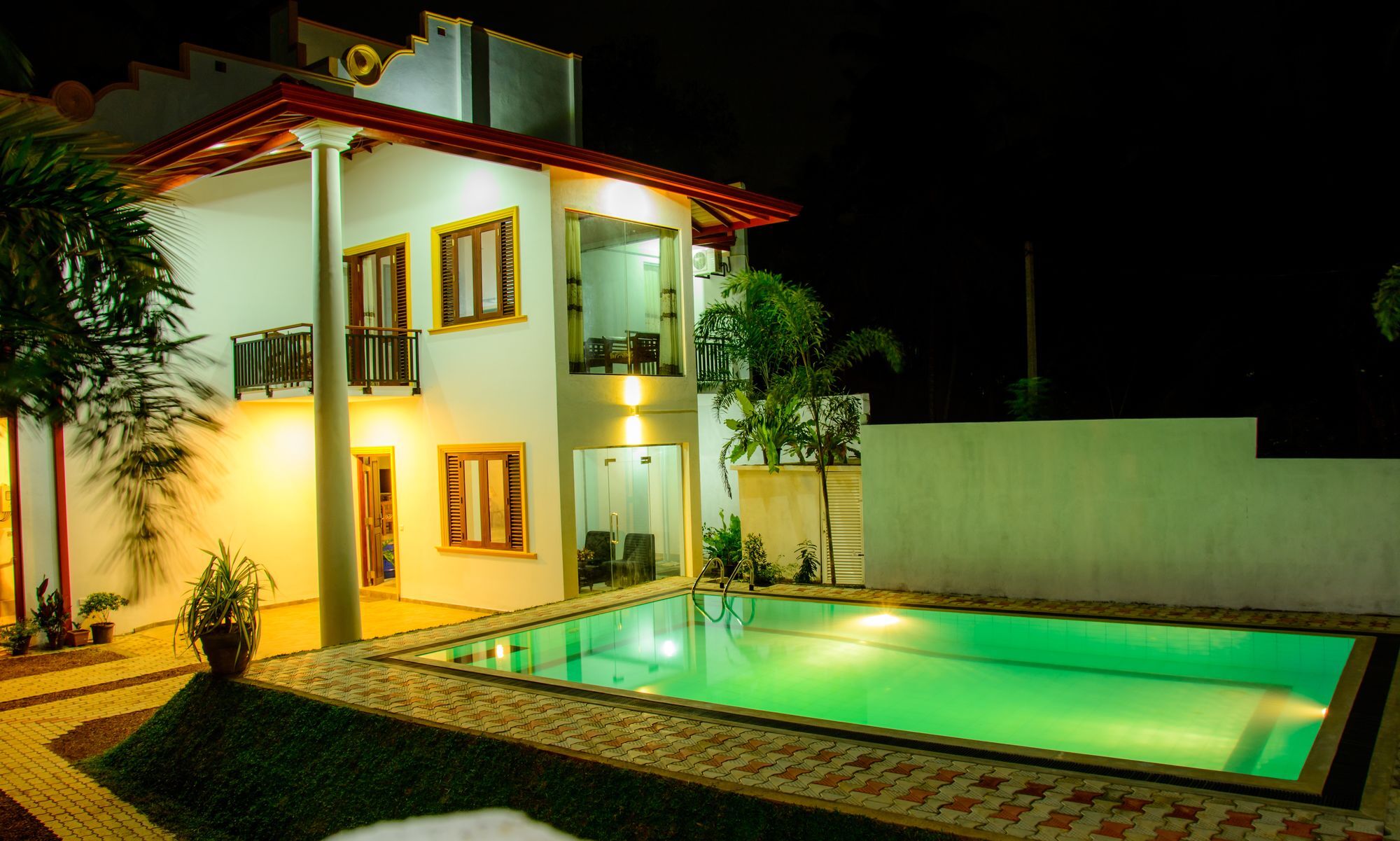 Villa White Хиккадува Экстерьер фото